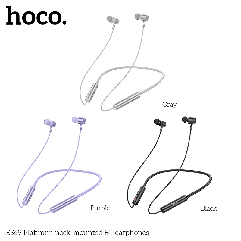 Tai nghe Bluetooth Hoco ES69 phù hợp cho người dùng phổ thông có nhu cầu cơ bản hằng ngày Tai nghe Bluetooth Hoco ES69 phù hợp cho người dùng phổ thông có nhu cầu cơ bản hằng ngày