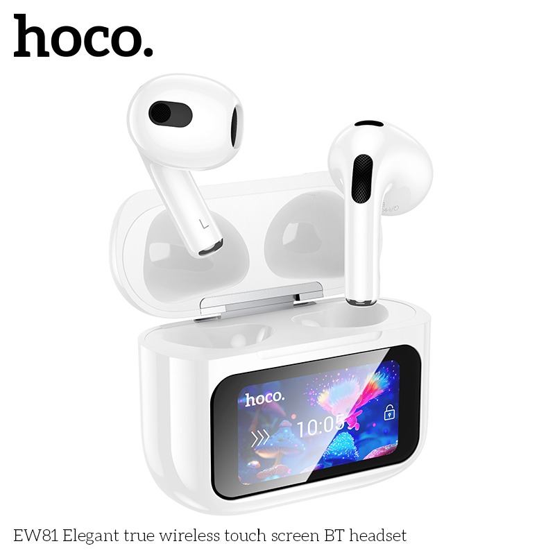 Tai nghe Bluetooth Hoco EW81 có thiết kế hiện đại, nhỏ gọn, phù hợp mang theo bất cứ đâu Tai nghe Bluetooth Hoco EW81 có thiết kế hiện đại, nhỏ gọn, phù hợp mang theo bất cứ đâu
